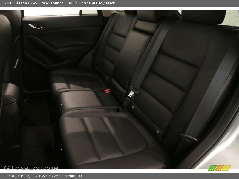 Liquid Silver Metallic / Black 2015 Mazda CX-5 Grand Touring