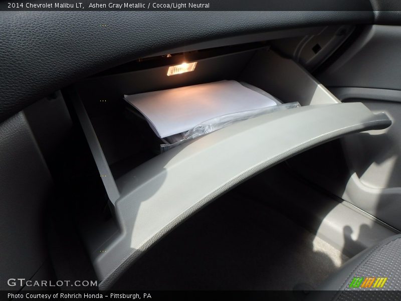 Ashen Gray Metallic / Cocoa/Light Neutral 2014 Chevrolet Malibu LT