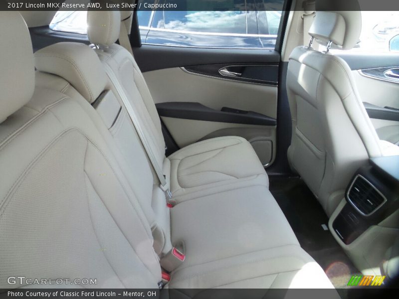 Luxe Silver / Cappuccino 2017 Lincoln MKX Reserve AWD