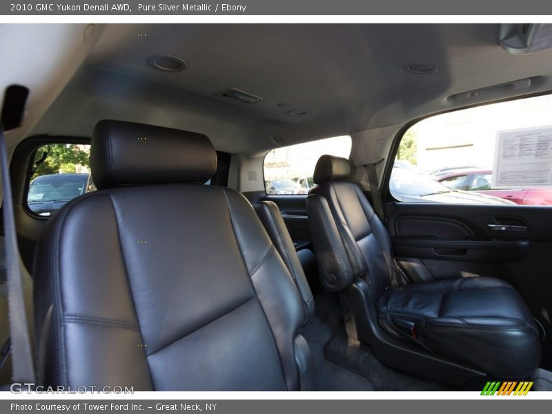Pure Silver Metallic / Ebony 2010 GMC Yukon Denali AWD