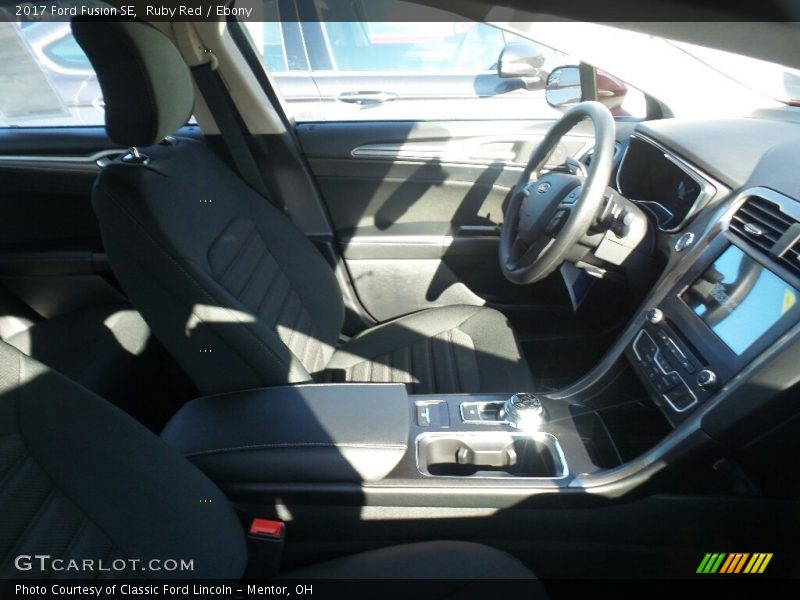 Ruby Red / Ebony 2017 Ford Fusion SE