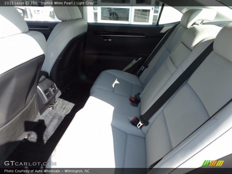 Starfire White Pearl / Light Gray 2013 Lexus ES 350