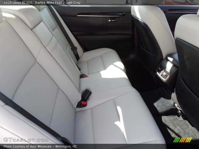 Starfire White Pearl / Light Gray 2013 Lexus ES 350