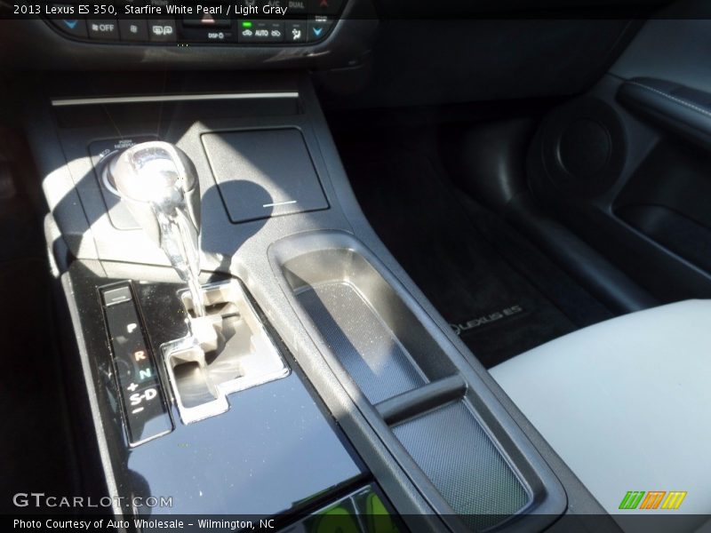 Starfire White Pearl / Light Gray 2013 Lexus ES 350