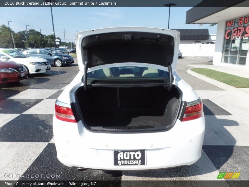 Summit White / Cashmere 2016 Buick Verano Leather Group