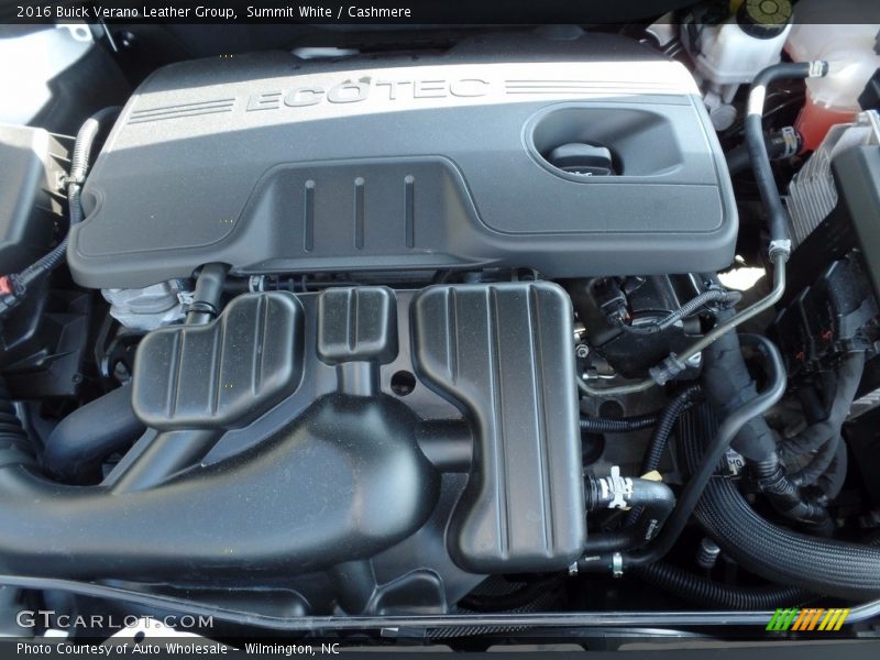 Summit White / Cashmere 2016 Buick Verano Leather Group