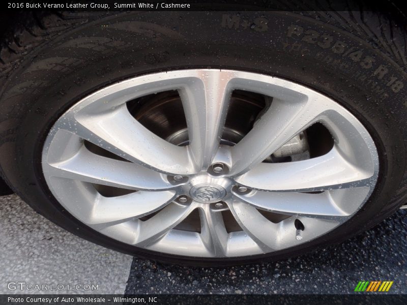 Summit White / Cashmere 2016 Buick Verano Leather Group