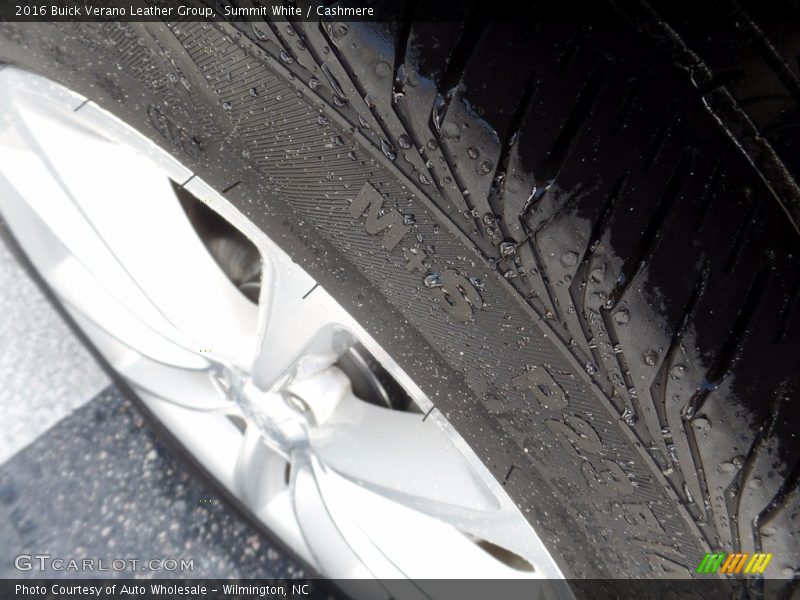 Summit White / Cashmere 2016 Buick Verano Leather Group