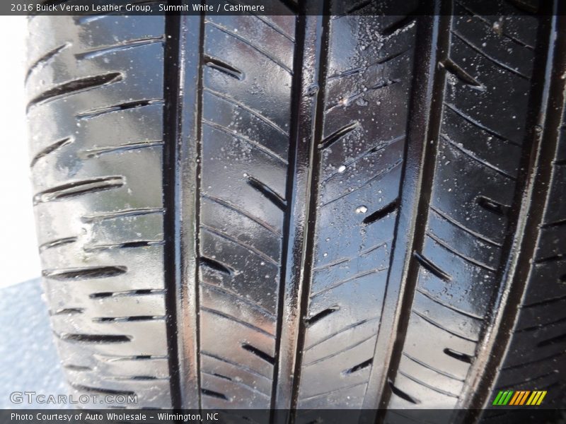 Summit White / Cashmere 2016 Buick Verano Leather Group