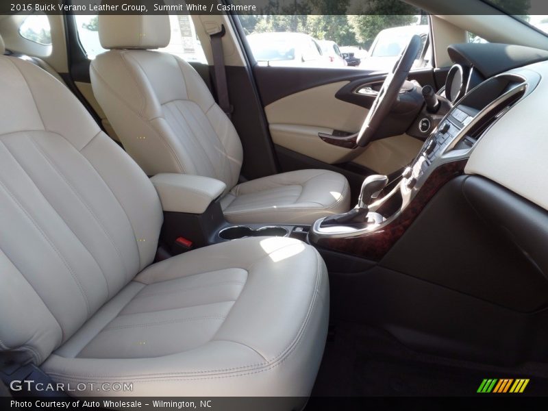 Summit White / Cashmere 2016 Buick Verano Leather Group