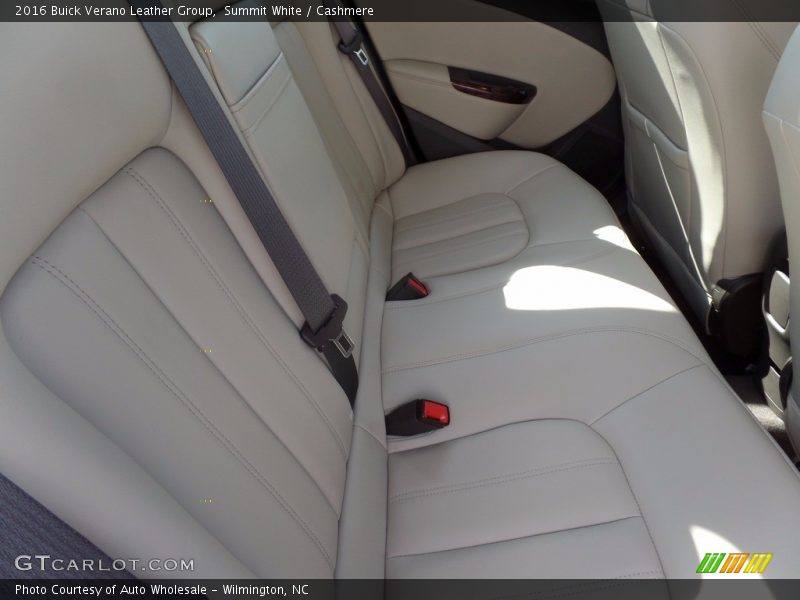 Summit White / Cashmere 2016 Buick Verano Leather Group