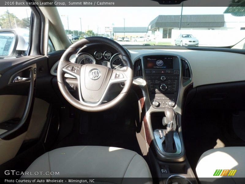 Summit White / Cashmere 2016 Buick Verano Leather Group