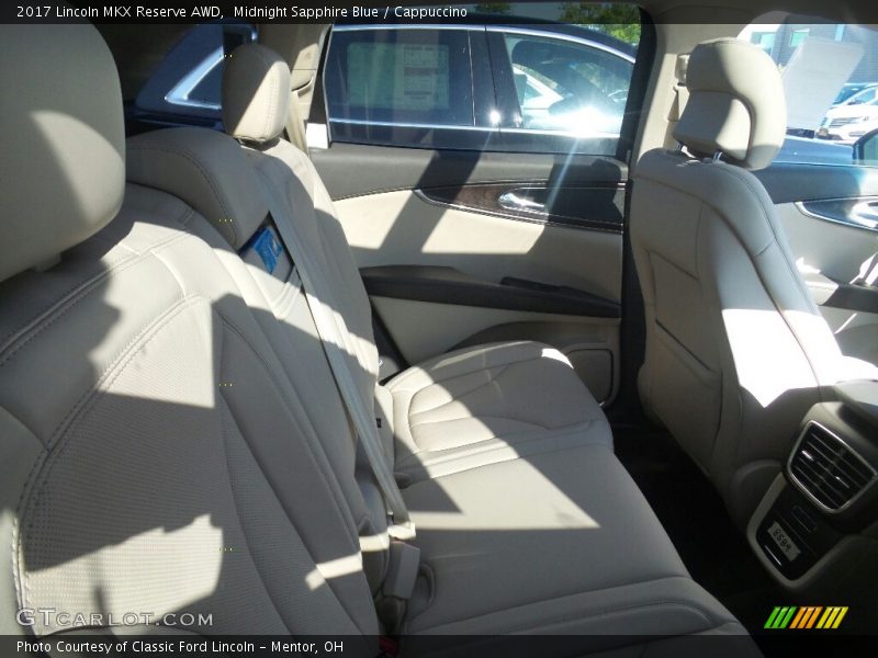 Midnight Sapphire Blue / Cappuccino 2017 Lincoln MKX Reserve AWD
