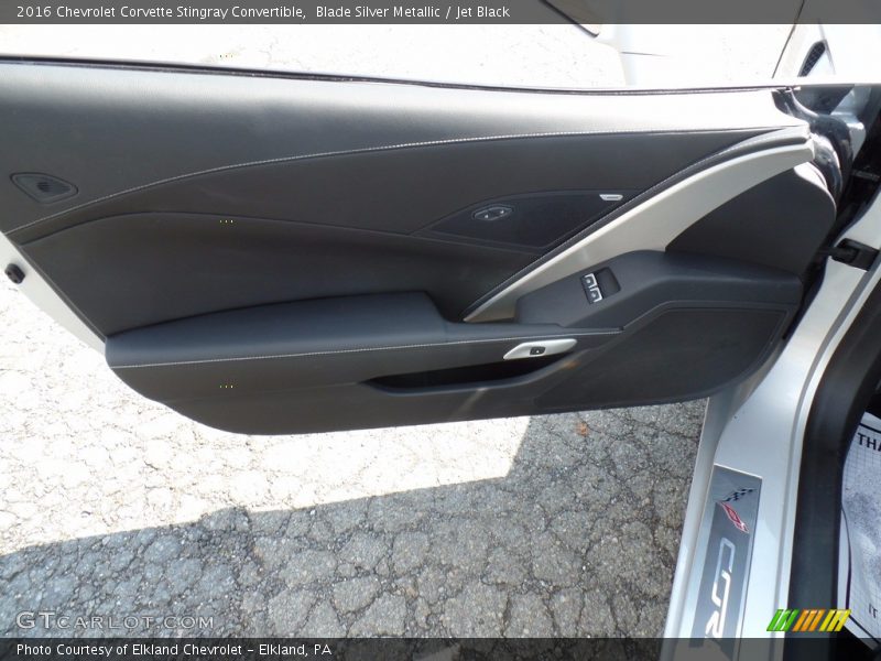 Blade Silver Metallic / Jet Black 2016 Chevrolet Corvette Stingray Convertible