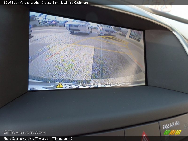 Summit White / Cashmere 2016 Buick Verano Leather Group
