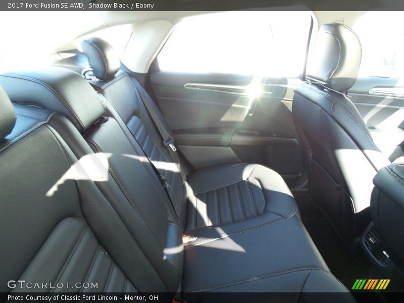 Shadow Black / Ebony 2017 Ford Fusion SE AWD