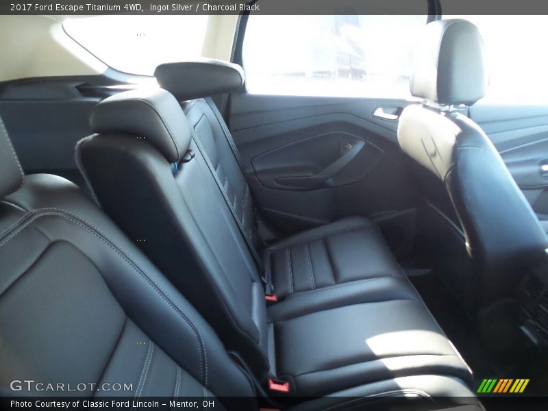Ingot Silver / Charcoal Black 2017 Ford Escape Titanium 4WD