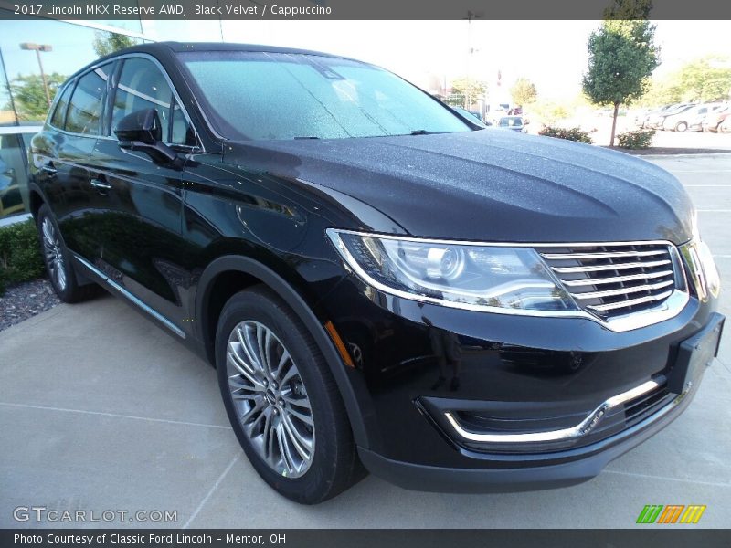 Black Velvet / Cappuccino 2017 Lincoln MKX Reserve AWD