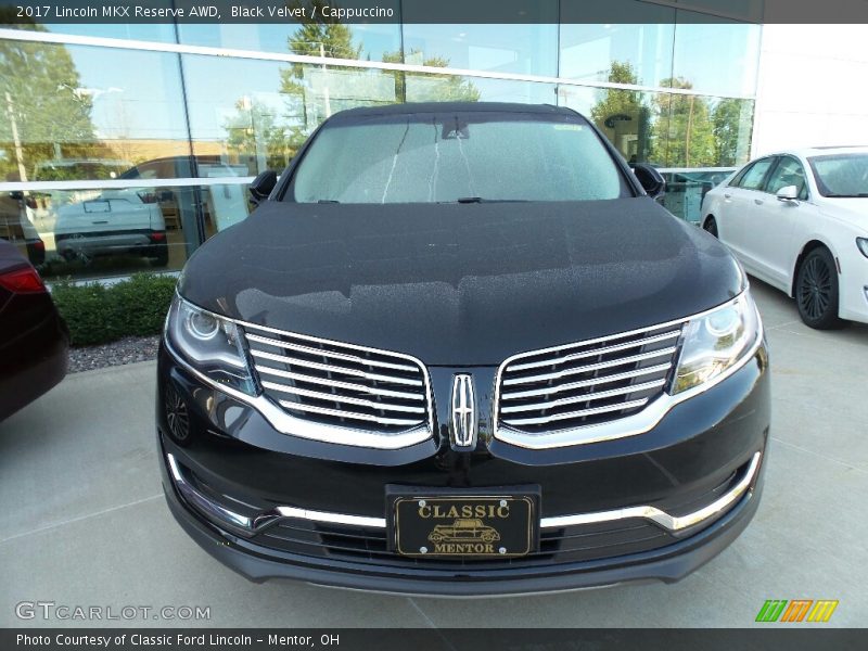 Black Velvet / Cappuccino 2017 Lincoln MKX Reserve AWD