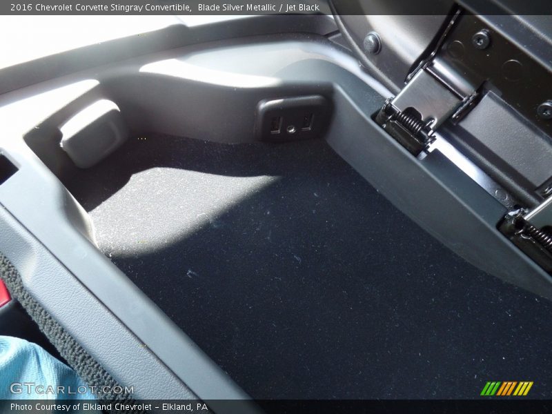 Blade Silver Metallic / Jet Black 2016 Chevrolet Corvette Stingray Convertible
