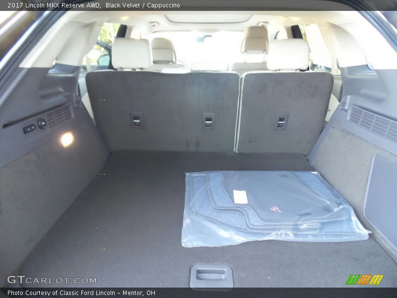 Black Velvet / Cappuccino 2017 Lincoln MKX Reserve AWD
