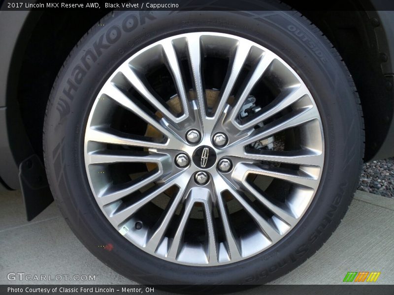 Black Velvet / Cappuccino 2017 Lincoln MKX Reserve AWD