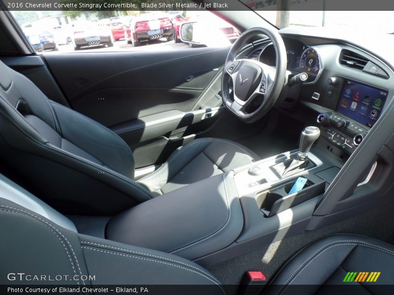 Blade Silver Metallic / Jet Black 2016 Chevrolet Corvette Stingray Convertible