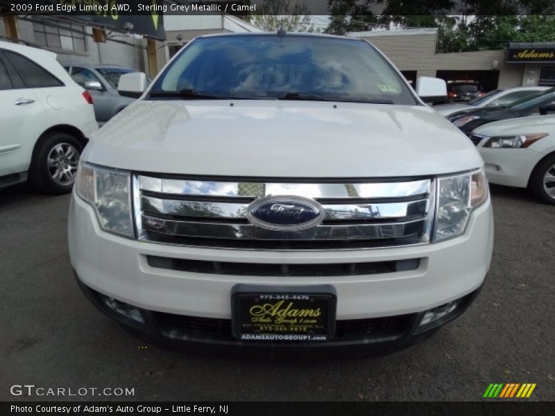 Sterling Grey Metallic / Camel 2009 Ford Edge Limited AWD