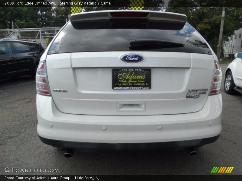 Sterling Grey Metallic / Camel 2009 Ford Edge Limited AWD