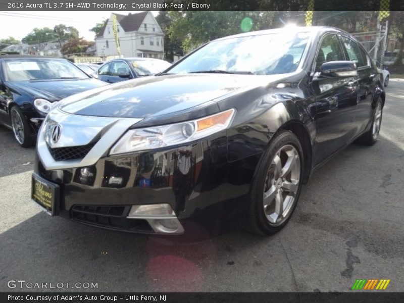 Crystal Black Pearl / Ebony 2010 Acura TL 3.7 SH-AWD Technology