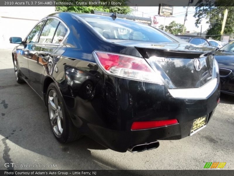 Crystal Black Pearl / Ebony 2010 Acura TL 3.7 SH-AWD Technology