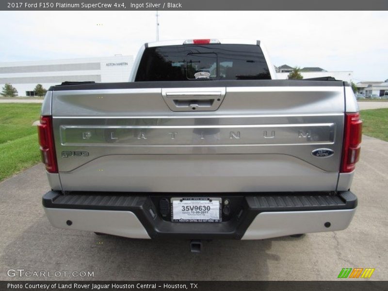 Ingot Silver / Black 2017 Ford F150 Platinum SuperCrew 4x4