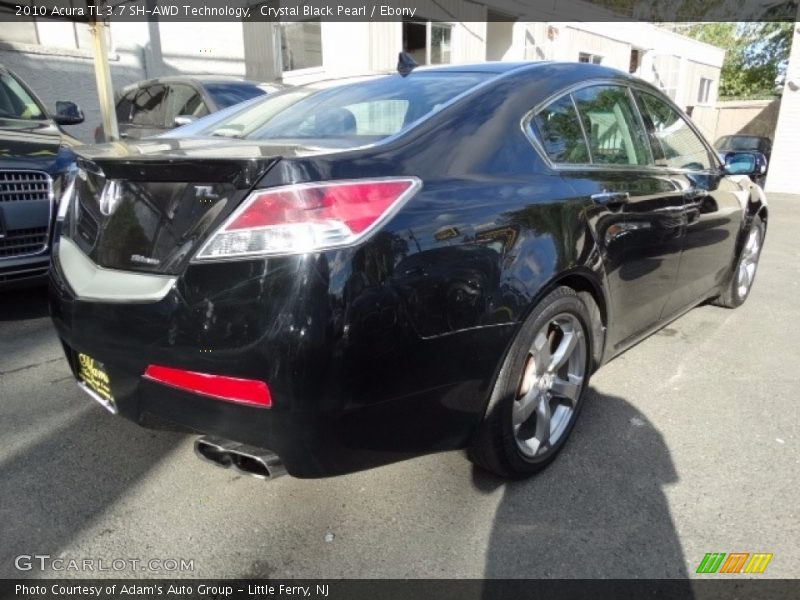 Crystal Black Pearl / Ebony 2010 Acura TL 3.7 SH-AWD Technology