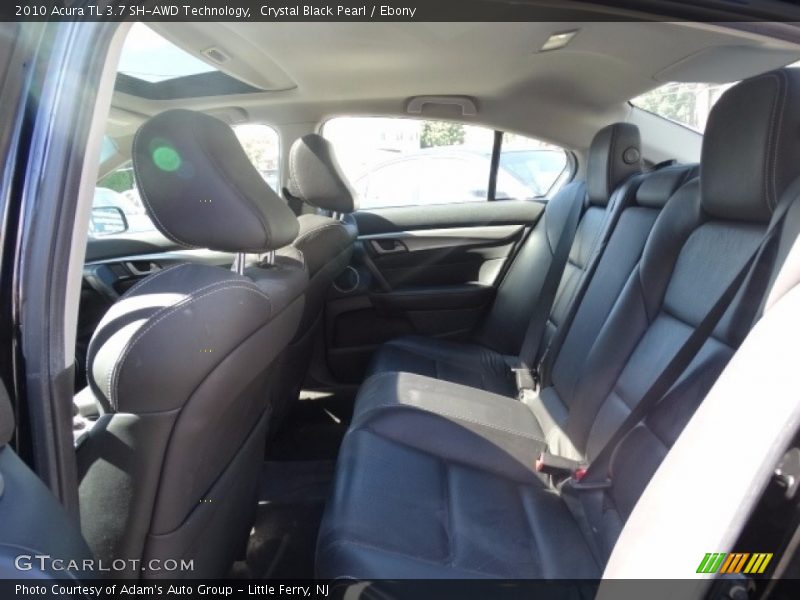 Crystal Black Pearl / Ebony 2010 Acura TL 3.7 SH-AWD Technology