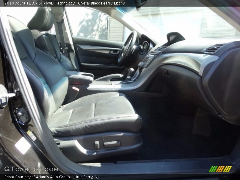 Crystal Black Pearl / Ebony 2010 Acura TL 3.7 SH-AWD Technology