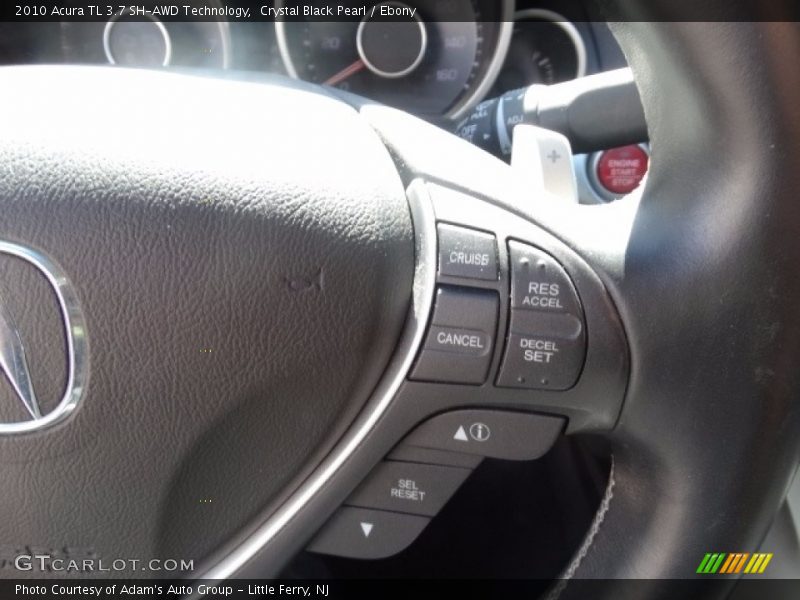 Crystal Black Pearl / Ebony 2010 Acura TL 3.7 SH-AWD Technology