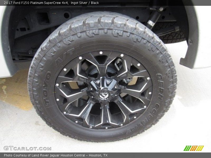 Ingot Silver / Black 2017 Ford F150 Platinum SuperCrew 4x4