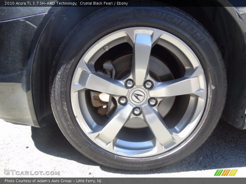 Crystal Black Pearl / Ebony 2010 Acura TL 3.7 SH-AWD Technology
