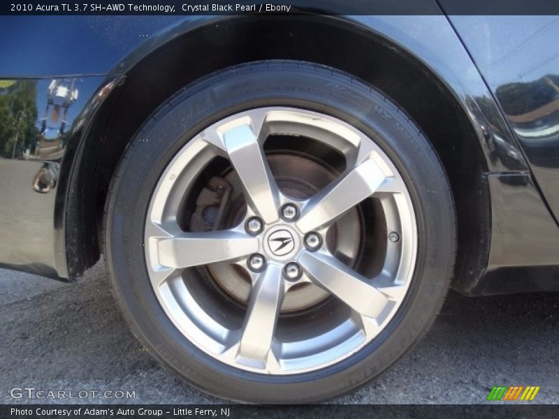 Crystal Black Pearl / Ebony 2010 Acura TL 3.7 SH-AWD Technology