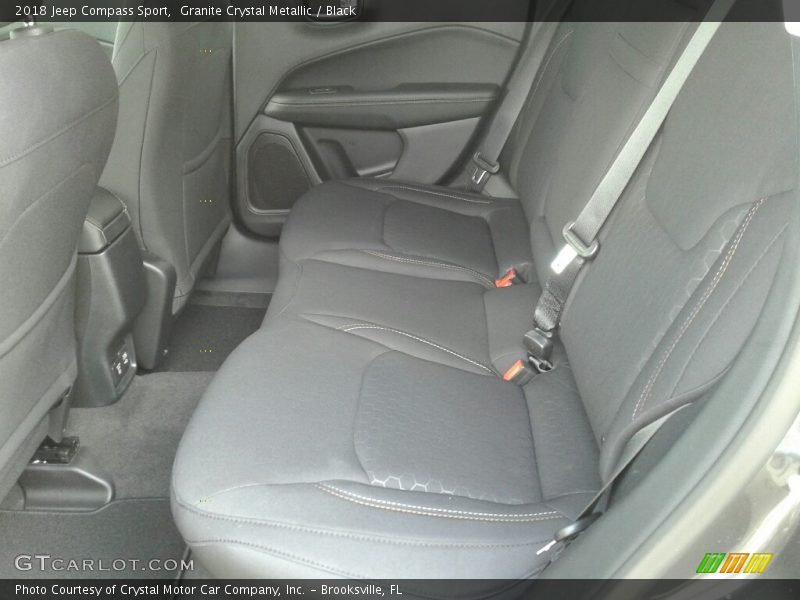Granite Crystal Metallic / Black 2018 Jeep Compass Sport