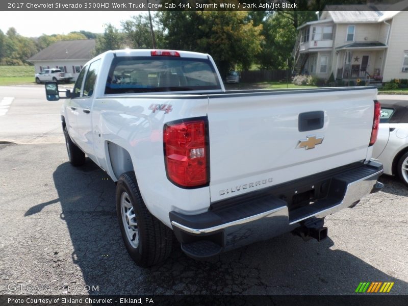 Summit White / Dark Ash/Jet Black 2017 Chevrolet Silverado 3500HD Work Truck Crew Cab 4x4