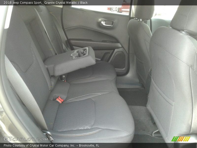 Granite Crystal Metallic / Black 2018 Jeep Compass Sport