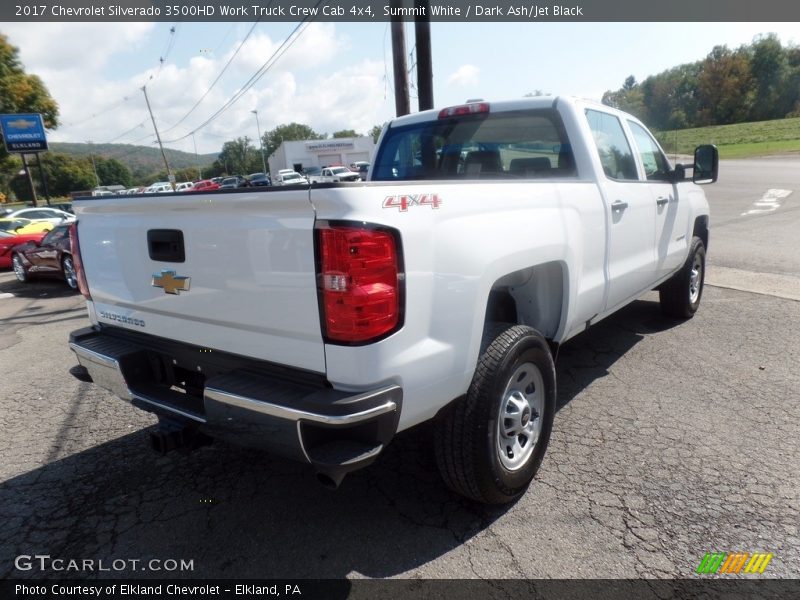 Summit White / Dark Ash/Jet Black 2017 Chevrolet Silverado 3500HD Work Truck Crew Cab 4x4