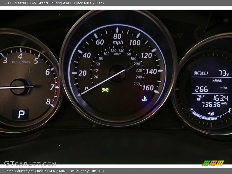 Black Mica / Black 2013 Mazda CX-5 Grand Touring AWD