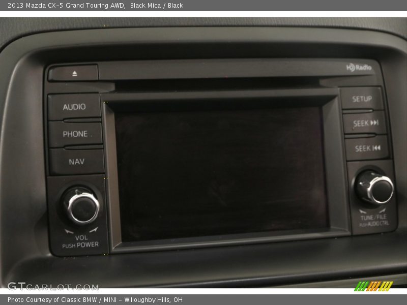 Black Mica / Black 2013 Mazda CX-5 Grand Touring AWD
