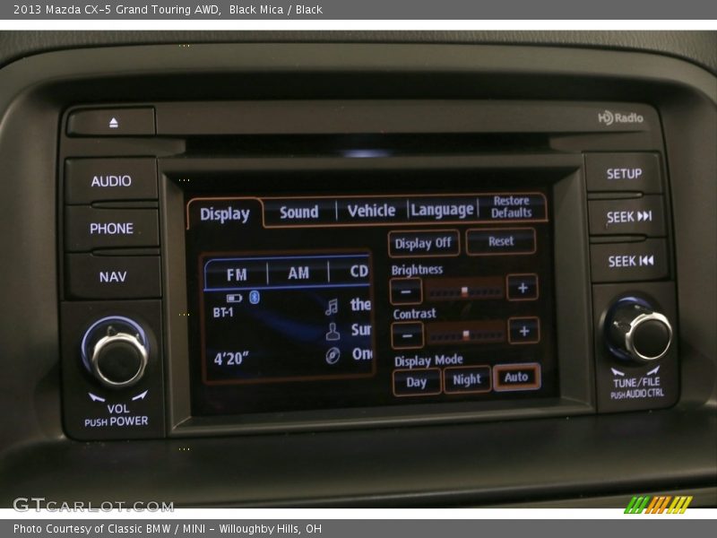 Black Mica / Black 2013 Mazda CX-5 Grand Touring AWD