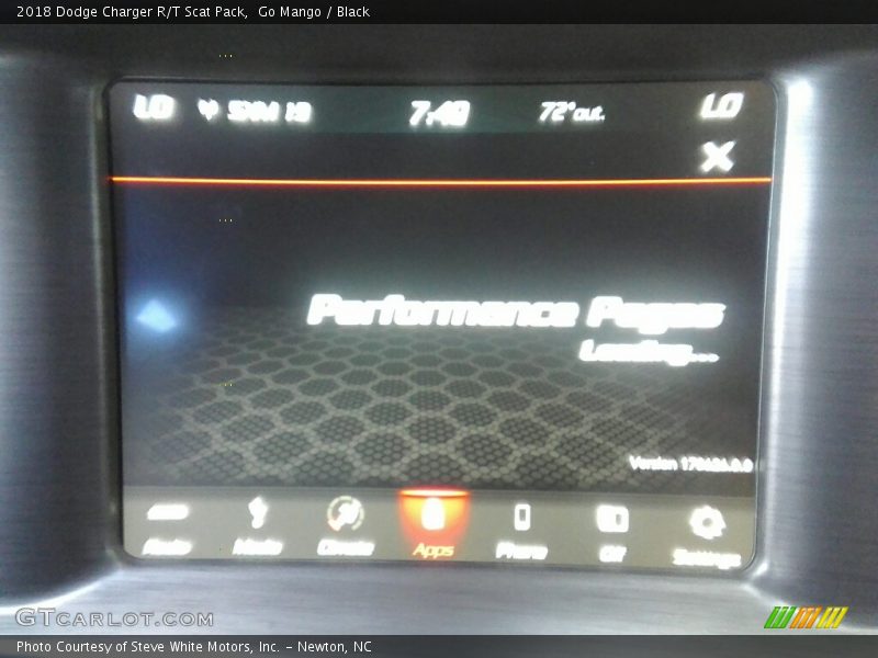 Go Mango / Black 2018 Dodge Charger R/T Scat Pack