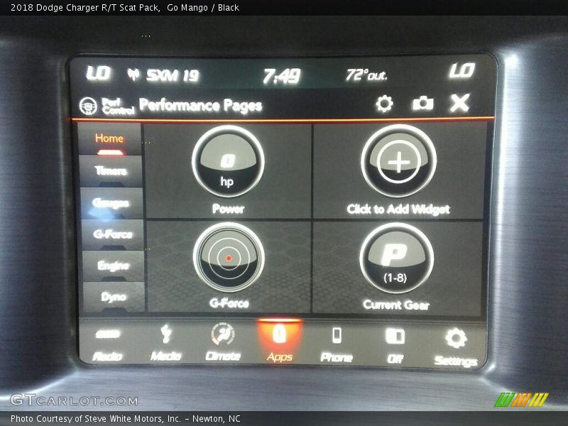 Go Mango / Black 2018 Dodge Charger R/T Scat Pack