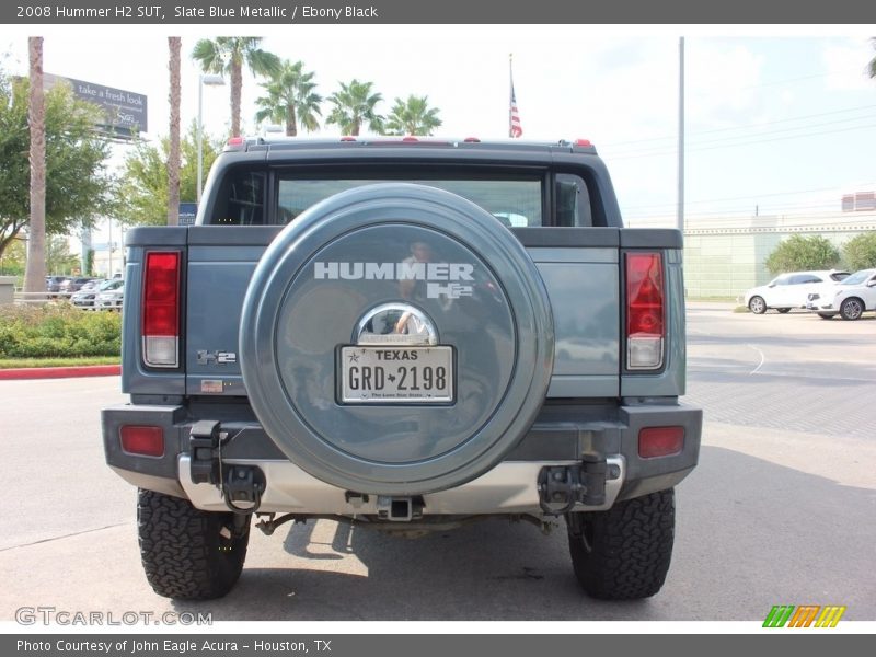 Slate Blue Metallic / Ebony Black 2008 Hummer H2 SUT