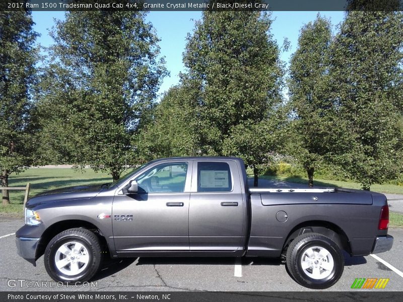  2017 1500 Tradesman Quad Cab 4x4 Granite Crystal Metallic